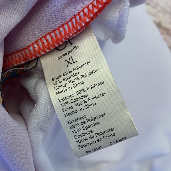 OP Signature One Piece Swimsuit • Sz XL • NWT! - Picture 11 of 12